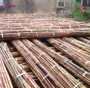 Poteaux en rotin écologiques 12-30mm Matière première artisanale pour meubles de jardin Prix bon marché Rotin naturel OEM fabriqué au Vietnam - Product Image 1
