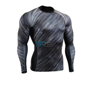 Rashguard Homme Haute Qualité - Sans Manches/Manches Longues, Décontracté, Simple, Respirant, Personnalisable, Anti-bactérien, Séchage Rapide, Performant - Product Image 5