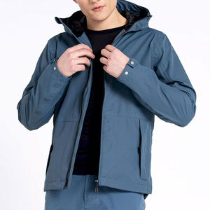 Survêtement coupe-vent décontracté d'hiver pour homme, grande taille, en coton tricoté 100 % de haute qualité, imprimé, séchage rapide, avec logo réfléchissant personnalisé - Product Image 5