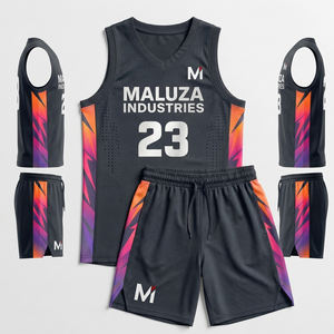 Conjunto de Uniforme de Baloncesto de Alta Calidad, Jersey y Pantalones Cortos Transpirables, Entrenamiento Profesional, MALUZA INDUSTRIES Elite - Product Image 6