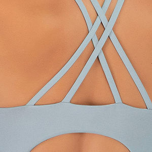 Soutien-gorge de sport pour femme, design personnalisé de haute qualité, séchage rapide, respirant, 100% coton avec logo frontal pour la salle de sport et l'entraînement - Product Image 6