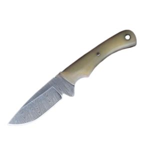 Cuchillos de Desollado de Acero de Damasco Hechos a Mano para Exteriores con Hoja Forjada Duradera, Agarre Suave y Filo de Precisión para Desollar y Uso General - Product Image 1