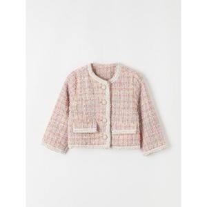 Chaqueta de Lana Estilo Coreano OZKIZ para Niñas de 2 a 7 Años, Moda Infantil al por Mayor para Primavera/Otoño - Product Image 1