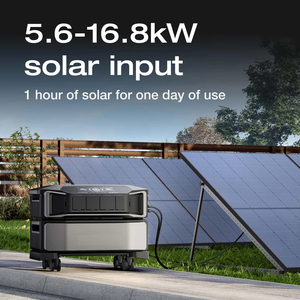 Portable Foldable <b>Solar</b> <b>Generator</b> Power Station with Expandable <b>Solar</b> Panels Mobile Energy Storage System for Outdoor Backup - Product Image 3