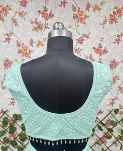 Hermosa Colección de Lehengas de Diseñador, Última Moda, con Bordado de Lentejuelas, Semi-Confeccionadas, Lehenga Choli para Boda con Conjunto de Dupatta - Product Image 6