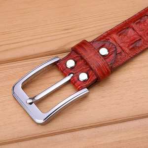 Cinturón de Cuero Genuino para Hombre con Hebilla Automática, Formal e Informal, Venta al Por Mayor OEM - Product Image 3