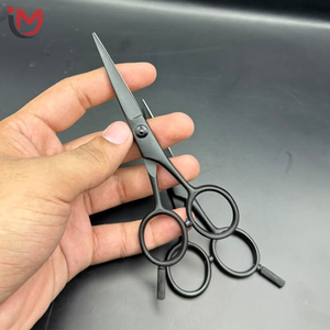 Ciseaux de coiffure professionnels en acier inoxydable 440C, lame tranchante, pour droitiers, manche moyen, usage en salon de coiffure - Product Image 5