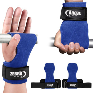Poignées de musculation antidérapantes réglables, en cuir sur mesure, pour la musculation, le fitness et la bodybuilding - Product Image 3