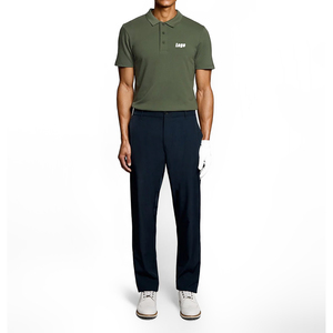 Polo technique de golf pour homme, marque privée, léger, respirant, extensible, coupe classique, tricoté, personnalisable - Product Image 6