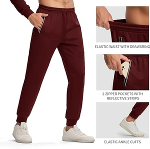 Men Tracksuit Set Hoodie Jogger <b>Pants</b> Cotton Fleece Casual Sportswear Gym Wear Training Suit Activewear Outfit Winter Set - Product Image 6