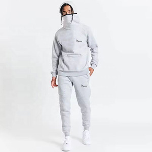 Heavyweight 500GSM Cotton Tracksuit | French Terry <b>Hoodie</b> & Jogger Sweatpants Set Quick-Drying Breathable <b>Lightweight</b> Casual - Product Image 5