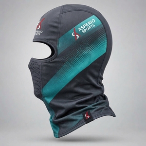Cagoule de sport d'hiver personnalisée, respirante, en polyester léger, extensible, confortable, couvrant entièrement la tête - Product Image 3
