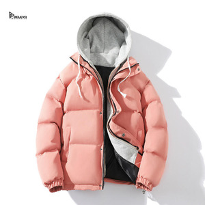 Chaqueta de Invierno para Hombre, 350 GSM, Acolchada, con Capucha, Cálida, Gruesa, Informal, para Exteriores - Product Image 5