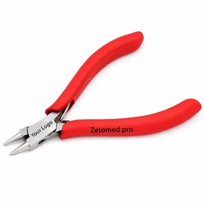 คีมปากโค้งสั้น 110 มม. เครื่องมือทำเครื่องประดับที่มีความแม่นยำ ผลิตจากเหล็กสแตนเลสคุณภาพสูงสำหรับการใช้งานระดับมืออาชีพ - Product Image 5