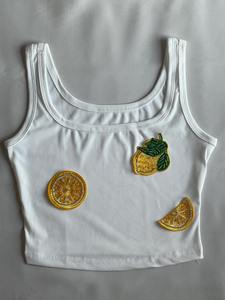 Camiseta sin Mangas de Algodón con Estampado de Leopardo Marrón para Mujer, Top Corto de Verano Talla Grande con Diseño sin Cuello para Adultos - Product Image 5