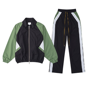 High Quality ODM OEM Customized Men Windbreaker Tracksuit Polyester Nylon <b>Jacket</b> <b>Zip</b> <b>Up</b> Jogger Pants Winter Activewear - Product Image 4