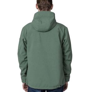 Vestes coupe-vent vintage en nylon et polyester légères, avec logo brodé personnalisé, patchwork de couleurs, pour hommes - Product Image 2