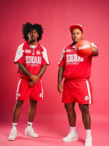 Custom <b>Red</b> Designs Windbreaker <b>Jacket</b> and Pants Set with Premium Nylon Material and Wholesale Manufacturing for Global Buyers - Product Image 3
