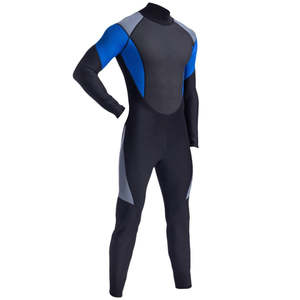 Traje de baño de una pieza para hombre, traje de baño de manga larga, elástico, de secado rápido, para surf, buceo, deportes acuáticos - Product Image 3