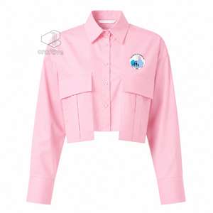 Blusa Formal de Oficina para Mujer Jack And Jill Of America, Camisa de Trabajo Profesional con Botones para Reuniones de Negocios y Uso en la Oficina - Product Image 1