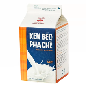 Mejor Precio al por Mayor, Proveedor de Exportación, Crema No Láctea para Bebidas, OEM/ODM, HALAL, Crema No Láctea para Baristas, Café y Té con Leche, 500G - Product Image 1