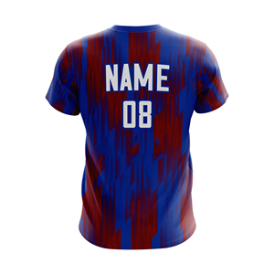 Camiseta de Fútbol con Cuello en V, Nombre del Equipo, Impresión Sublimada, 100% Poliéster, Absorbe la Humedad, Unisex, Adulto, Manga Corta - Product Image 6