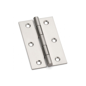 Charnière de porte en acier inoxydable de qualité supérieure, robuste, finition polie, résistante à la rouille, avec trous de fixation pour portes, fenêtres et armoires - Product Image 1