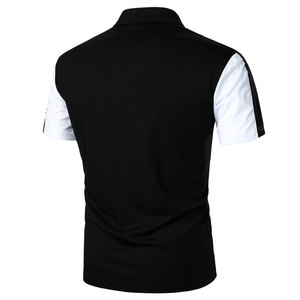 เสื้อโปโลผู้ชายคุณภาพสูง ขายส่ง ผ้าฝ้าย 100% แบบเรียบ ไม่เป็นขุย แขนสั้น ใส่สบาย เหมาะกับฤดูร้อน - Product Image 2
