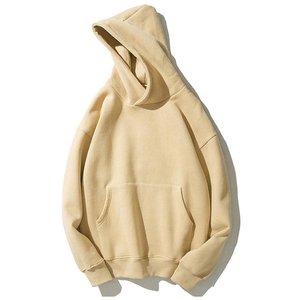 Sweat à capuche uni en molleton de coton épais pour garçons, sweat à capuche en coton de qualité supérieure pour hommes - Product Image 4