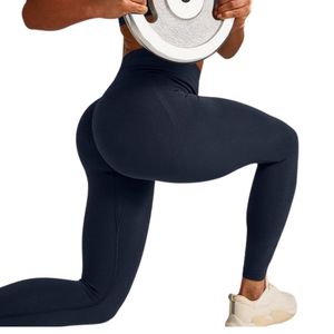 Leggings pour femmes, taille haute, extensibles, pantalons de yoga, coupe ajustée, collants de sport respirants, vêtements de sport, logo personnalisé, OEM, ODM, vente en gros - Product Image 6