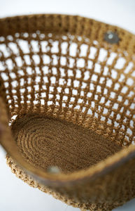 Sac à main en raphia tendance haute couture pour femme, idéal pour l'été et la plage, sac fourre-tout élégant, léger et durable, sacs en raphia fabriqués en Inde - Product Image 5