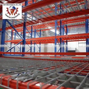 Meilleur prix du Vietnam platelage en treillis métallique galvanisé Étagères en métal standard américain pour la gestion du stockage des rayonnages à palettes en entrepôt - Product Image 6