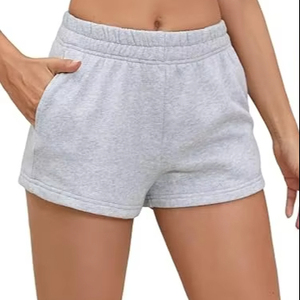 กางเกงขาสั้นลำลองผู้หญิง พรีเมียม คุณภาพสูง ผ้าฟลีซเฟรนช์เทอร์รี่ 100% ผ้าฝ้าย ระบายอากาศดี เหมาะสำหรับฤดูร้อน - Product Image 1