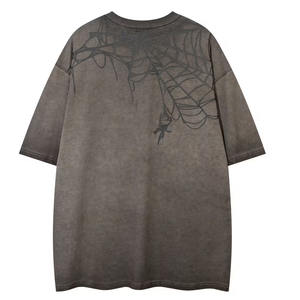 T-shirts pour hommes en coton 100% anti-plis, coupe oversize, effet délavé, haute qualité, vente en gros, manches courtes, fournisseur du Pakistan - Product Image 2