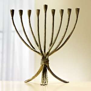 Menorah Plateada de Diseño Único 2026 para Villas, Sinagogas y Templos, Iluminación Decorativa de Mesa, Portavelas de Hanukkah - Product Image 5