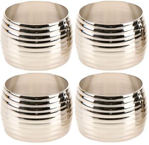 Anillo de Servilleta de Metal de Diseño, Porta Servilletas Decorativo para Mesa de Comedor, Bodas, Eventos y Restaurantes - Product Image 4