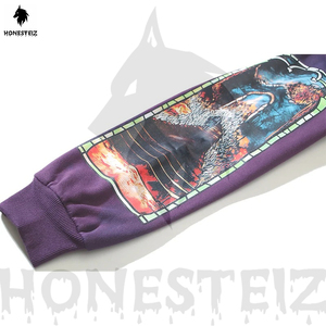 เสื้อฮู้ดดี้ผู้ชายคุณภาพสูง ผลิตจากผ้าโพลีเอสเตอร์/คอตตอน เฟรนช์เทอร์รี่ ทรงปกติ เป็นมิตรต่อสิ่งแวดล้อม ระบายอากาศได้ดี ผ้าฟลีซหนานุ่ม ทรงไหล่ตก แบบเรียบ - Product Image 5