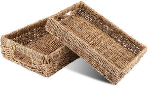 ถาดเสิร์ฟจากหญ้าทะเลแบบปรับแต่งได้ เป็นมิตรกับสิ่งแวดล้อม สำหรับกาแฟ อาหาร สำหรับร้านอาหาร คาเฟ่ บาร์-ผลิตในเวียดนาม Viet Starlight 100% - Product Image 2