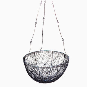 Modern Iron Wire <b>Food</b> Storage <b>Basket</b> Multipurpose Organizer Kitchen Handmade Eco-Friendly Azora Industries with Handle - Product Image 5