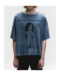 For Custom Streetwear <b>Vintage</b> Washed <b>Graphic</b> <b>Tee</b> 260g Knitted Cotton Distressed Boxy Sun Faded Acid Wash Drop Shoulder - Product Image 3