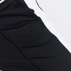 Pantalon de jogging coupe droite à rayures, dernière collection, 60 % coton 40 % polyester, pour femme, en promotion - Product Image 3