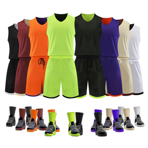 Uniformes de Baloncesto Personalizados de Último Diseño para Adultos, 100% Poliéster, Sin Mangas, Transpirables, Tallas Grandes, Logotipo Personalizado en Color de Alta Calidad - Product Image 3
