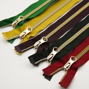 80cm Gold-toothed Open End Nylon Special <b>Zipper</b> for Jacket - Product Image 2