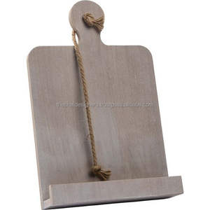 Elegante soporte para libros de cocina de madera diseñado para cocinas modernas que ofrece soporte duradero para la inspiración culinaria diaria. - Product Image 2