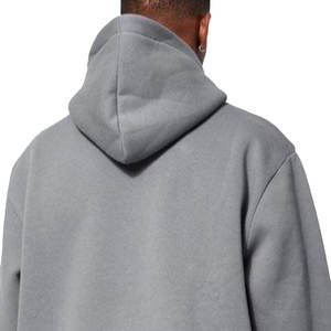 Venta Directa de Fábrica 2026, Sudaderas sin Cordones, 380 Gsm, Color Caqui Liso, 100% Algodón, Forro Polar, para Hombre, Invierno - Product Image 4