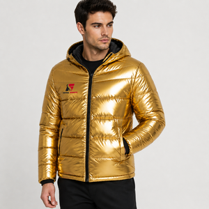 Veste matelassée à capuche, légère, isolante, imperméable, respirante, offrant une chaleur fiable, un confort élégant, une protection moderne - Product Image 1