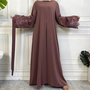 Abaya de haute qualité pour femmes, robe islamique modeste à manches longues, robe musulmane longue pour la prière, occasions décontractées et formelles, en solde - Product Image 3