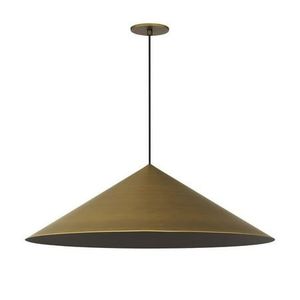 Luminaire suspendu élégant en métal, finition noir et or, luminaire design pour usage intérieur, pour la maison, l'hôtel, le restaurant, décoration - Product Image 2
