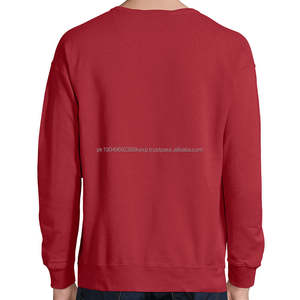 เสื้อสเวตเตอร์คอกลมสำหรับผู้ชายผ้าฝ้ายแขนยาวผ้าคอตตอนไซส์ใหญ่พิเศษระบายอากาศได้ดีโลโก้ตามสั่ง - Product Image 6