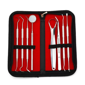 Dental Hygiene <b>Kits</b> Set 8 Pack Professional Teeth Cleaning <b>Electric</b> Stainless Steel Reusable Oral Care Tools MIANBRO ENTERPRISES - Product Image 1